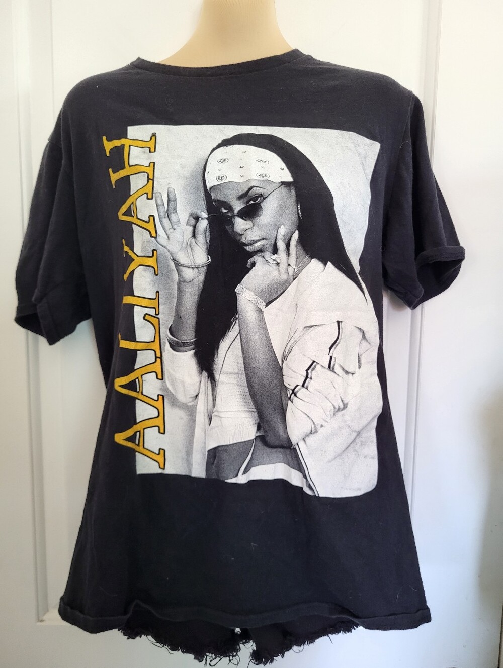Aaliyah Black T-shirt